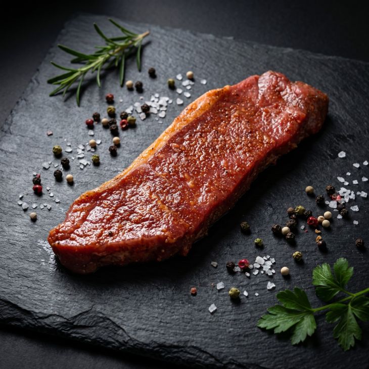 Rinderlende gew&uuml;rzt