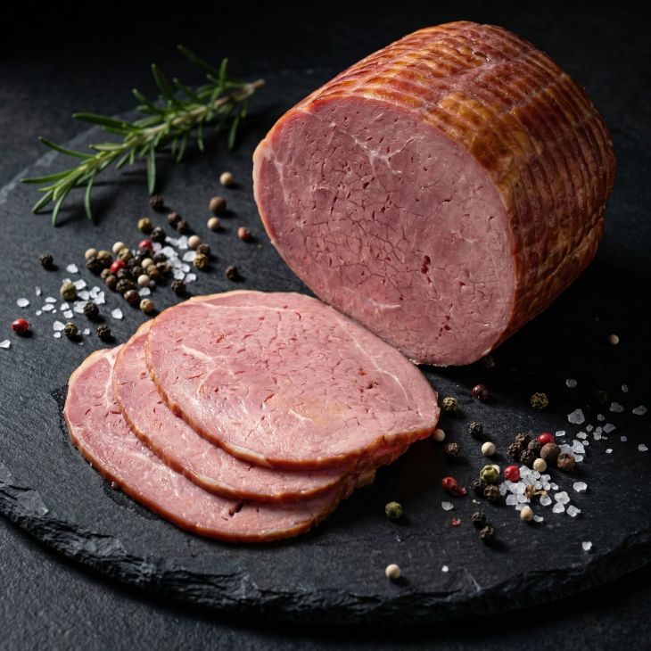 Rinderschinken gekocht